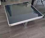 Glazen salontafel, Ophalen, Vierkant, Modern, Minder dan 50 cm