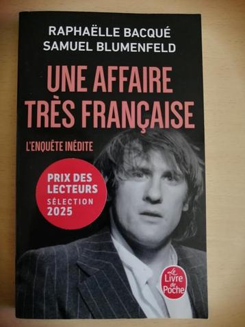 Une affaire très française de Raphaëlle Bacqué - 2025 beschikbaar voor biedingen