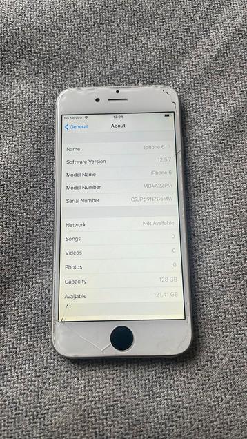 iPhone 6 - 128GB - battery 91%, Télécoms, 128 GB, Enlèvement ou Envoi, Utilisé, Sans abonnement