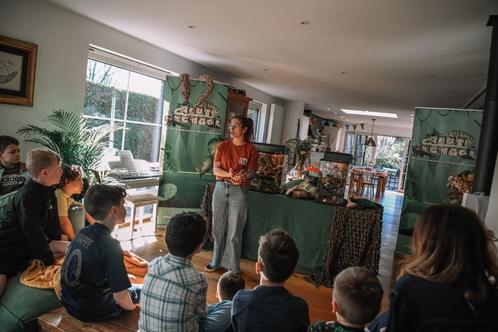 Reptielenfeestjes en workshops voor kinderen!, Dieren en Toebehoren, Reptielen en Amfibieën | Toebehoren, Overige typen, Ophalen