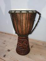 Afrikaanse trommel., Ophalen, Trommel