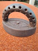 Fer à repasser ancien STAR IRON - Patent Ground, Antiquités & Art, Enlèvement ou Envoi