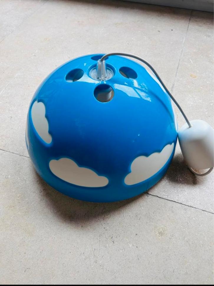 Skojig wolkenlamp ikea 90s, Huis en Inrichting, Lampen | Hanglampen, Zo goed als nieuw, Kunststof, Ophalen