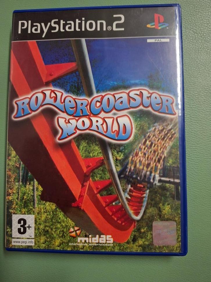 PS 2 Rollercoaster World, Games en Spelcomputers, Games | Sony PlayStation 2, Gebruikt, Avontuur en Actie, Vanaf 3 jaar, Ophalen of Verzenden