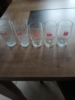 5 vintage Stella Artois glazen (Pittig Pils!), Verzamelen, Ophalen of Verzenden, Zo goed als nieuw, Glas of Glazen, Stella Artois