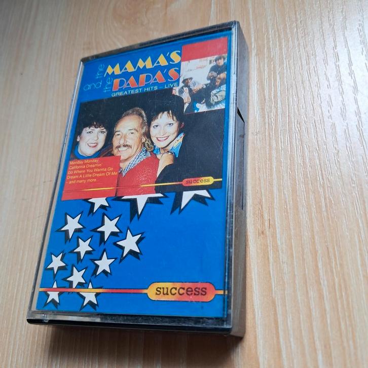 The Mama's and the Papa's Greatest Hits Live cassette, Cd's en Dvd's, Cassettebandjes, Gebruikt, Ophalen of Verzenden