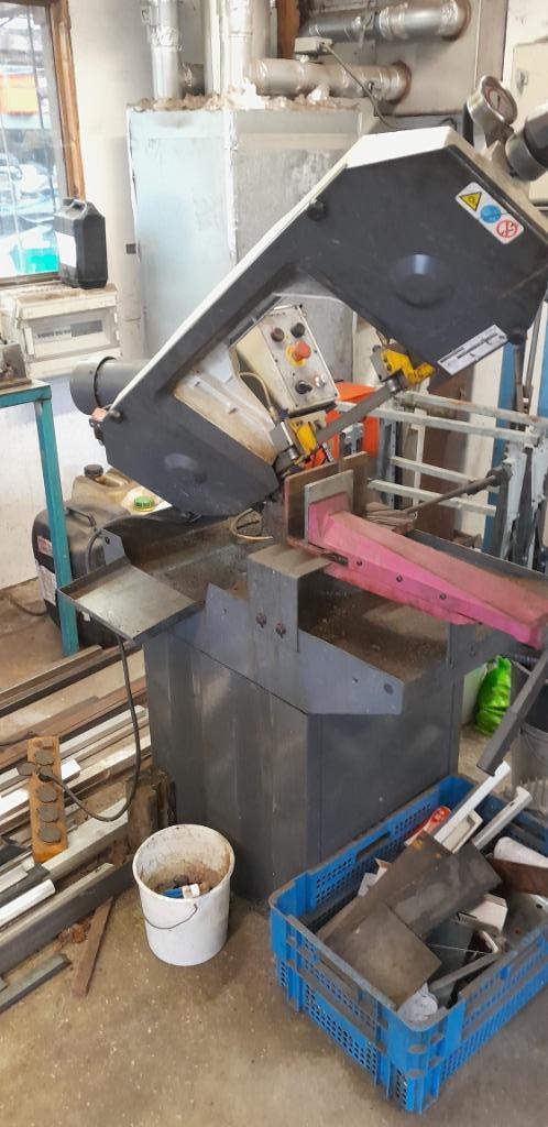 Metaal bandzaagmachine lintzaag optimum, Doe-het-zelf en Bouw, Gereedschap | Zaagmachines, Gebruikt, Lintzaag, Ophalen