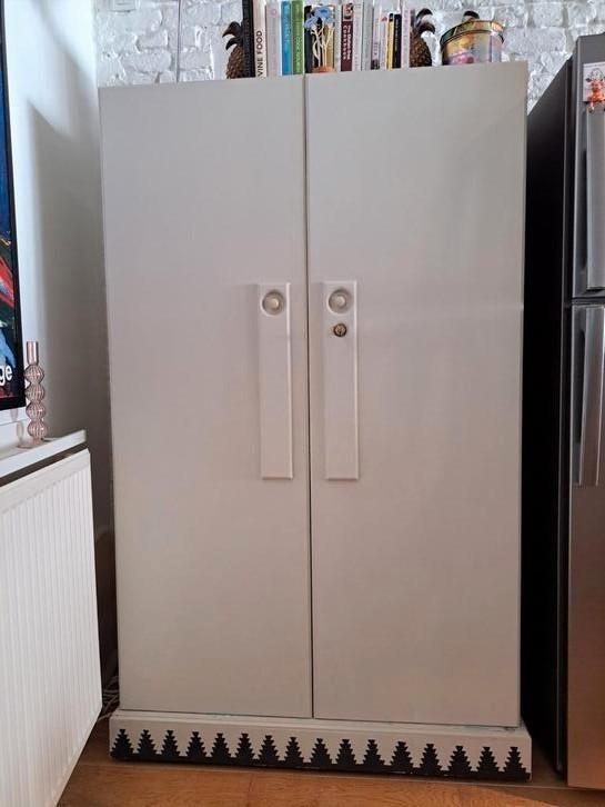 Prachtige handgemaakte plank. 5 planken en 3 laden., Huis en Inrichting, Kasten | Lockerkasten, Gebruikt, Ophalen