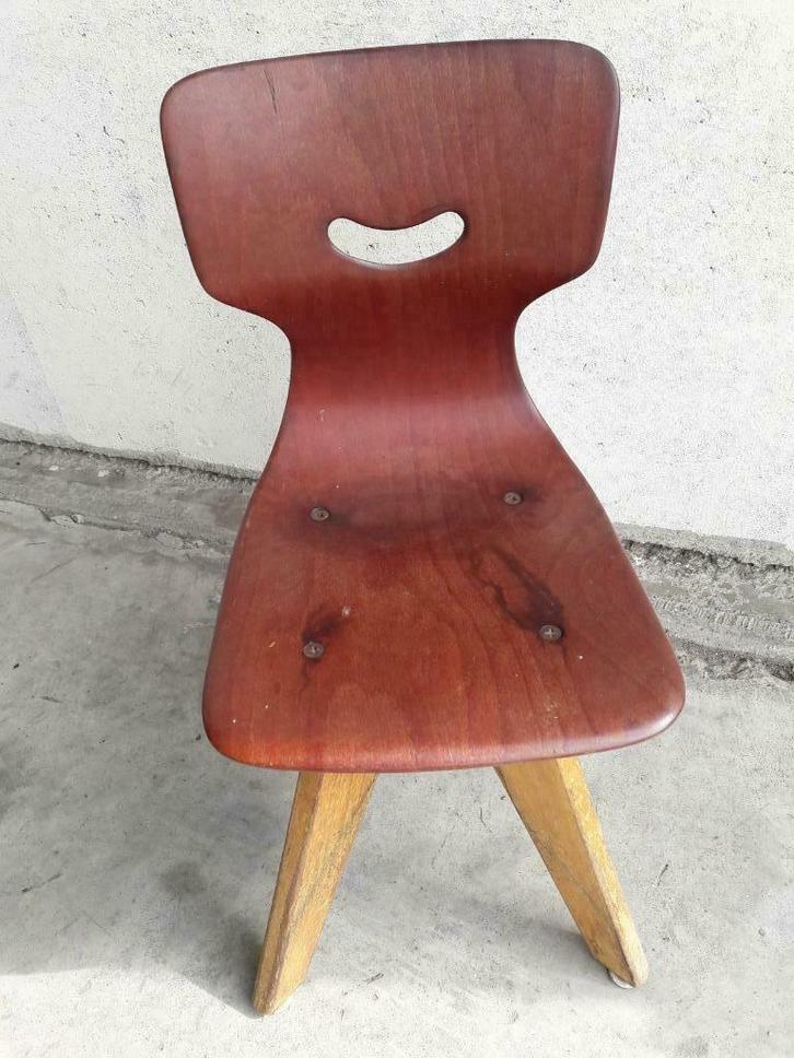 Vintage stoel kind Pagholz Flötotto, Kinderen en Baby's, Kinderkamer | Tafels en Stoelen, Gebruikt, Stoel(en), Ophalen