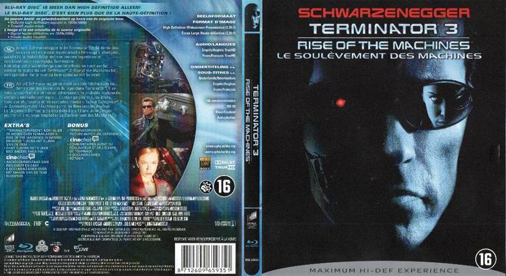 terminator 3  le soulevement des machines (blu-ray) neuf, CD & DVD, Blu-ray, Comme neuf, Science-Fiction et Fantasy, Enlèvement ou Envoi