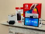 Nintendo Switch OLED te koop, Games en Spelcomputers, Spelcomputers | Nintendo Switch, Met games, Zo goed als nieuw, Met 1 controller