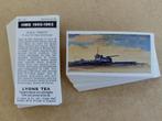 HMS 1902-1962 complete set 32 chromos marine schepen Lyons, Ophalen of Verzenden, 1960 tot 1980, Overige onderwerpen