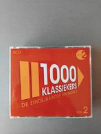 5cd box. 1000 Klassiekers. Vol. 2. (Radio 2)., Ophalen of Verzenden, Zo goed als nieuw