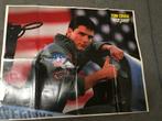 Vintage Poster Top Gun, Verzamelen, Ophalen of Verzenden, Zo goed als nieuw, Film, Poster