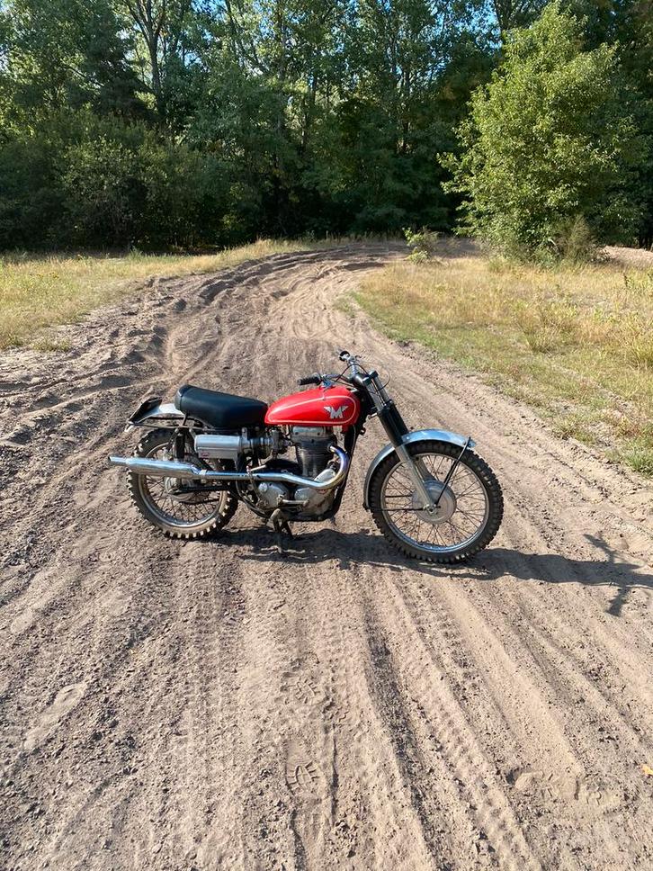 Matchless G80CS desert-sled, Motoren, Motoren | Oldtimers, Crossmotor, meer dan 35 kW, 1 cilinder, Motorrijbewijs A, Handvatverwarming