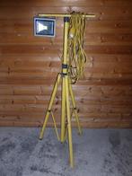 Bouwlamp LED op steun, Ophalen, Gebruikt, Met statief