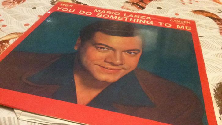 LP Mario Lanzo- You do something to me, Cd's en Dvd's, Vinyl | Overige Vinyl, Zo goed als nieuw, Ophalen of Verzenden