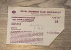 Gesigneerd laat door pas anderlecht - antwerp 1991, Ophalen of Verzenden