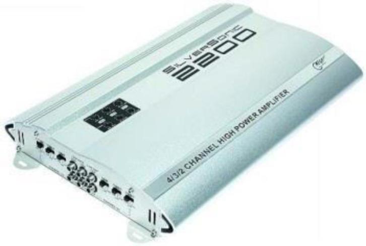 Auto versterker SilverSonic 2200 Watt, Auto diversen, Autospeakers, Nieuw, Ophalen of Verzenden
