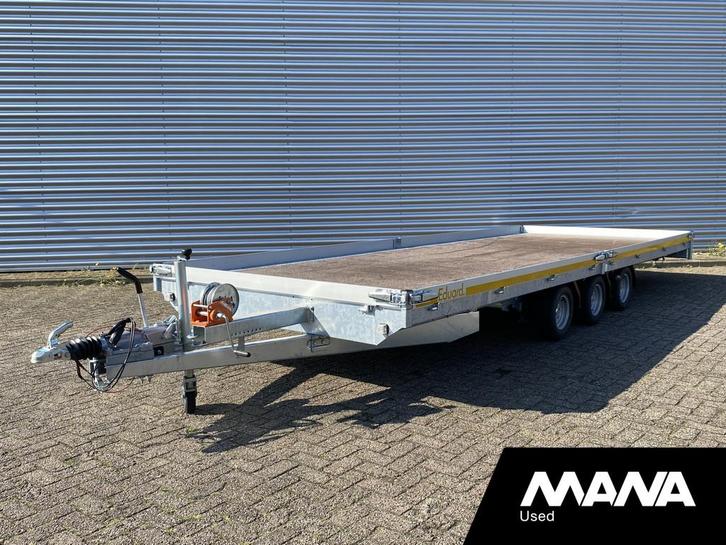 EDUARD 6022 Plateau Multitransporter Autoambulance 3as 3500k, Auto diversen, Aanhangers en Bagagewagens, Nieuw