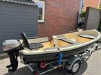 Mooie Liberty 430 sloep met stuurconsole en met 10 pk motor, Ophalen, Gebruikt, Tot 10 pk, 3 tot 6 meter