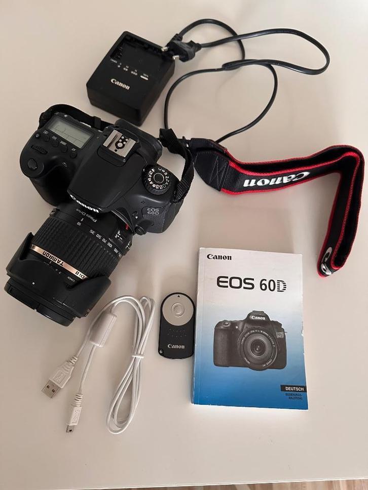 Canon EOS 60D, Audio, Tv en Foto, Fotocamera's Digitaal, Gebruikt, Spiegelreflex, Canon, Ophalen