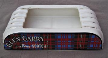 Vintage keramiek asbak Glen Gary Scotch  beschikbaar voor biedingen
