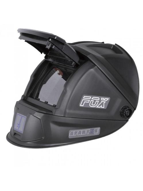 SPARTUS EASY FOX PASSIEVE HELM MET KLEP, Doe-het-zelf en Bouw, Veiligheidsbrillen, Zo goed als nieuw, Ophalen of Verzenden