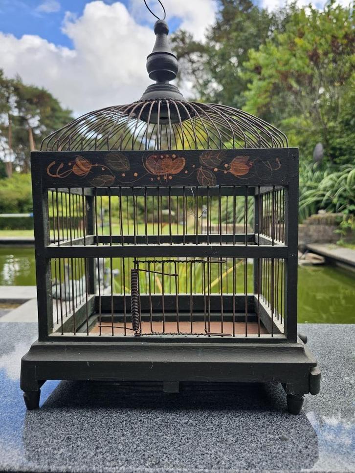 Cage à oiseaux ancienne, Antiquités & Art, Curiosités & Brocante, Enlèvement ou Envoi