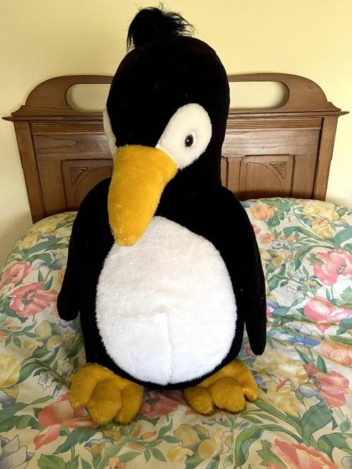 plushen reuze pinguin, Kinderen en Baby's, Speelgoed | Knuffels en Pluche, Zo goed als nieuw, Overige typen, Ophalen