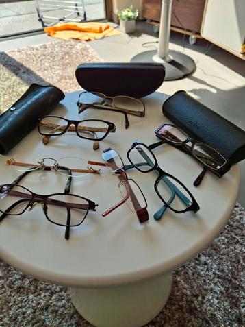 7 MONTURES LUNETTES OCCASION RAYBAN ESPRIT GUESS PRADA KINTO, Enlèvement, Comme neuf, Lunettes