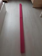 Opvouwbare turnbalk, 2m40, felroze, Ophalen, Gebruikt