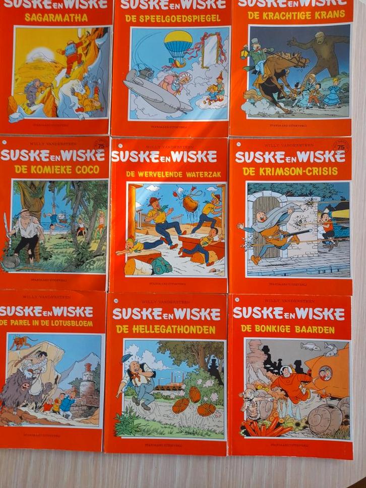 Willy Vandersteen - Sagarmatha plus nog 8 andere strips, Boeken, Stripverhalen, Ophalen of Verzenden