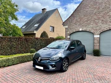 Renault Clio 0.9TCe 40.748km 1er proprio CarPlay, Autos, Argent ou Gris, Achat, 898 cm³, Carnet d'entretien