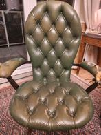 Chaise Chesterfield antique réglable: bureau ou transat, Huis en Inrichting, Ophalen, Gebruikt, Overige kleuren, Chesterfield