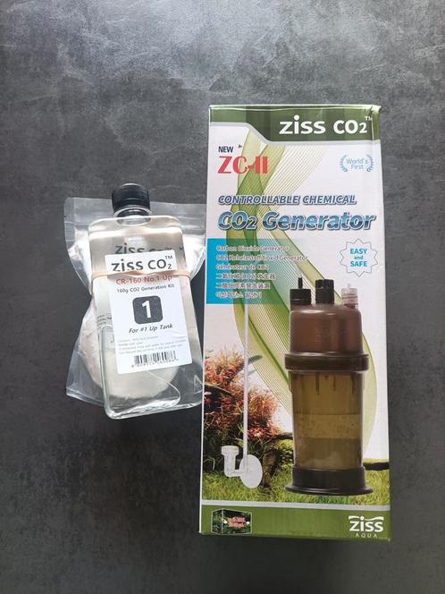 Ziss CO2 generator met vulling, Dieren en Toebehoren, Vissen | Aquaria en Toebehoren, Zo goed als nieuw, Ophalen of Verzenden