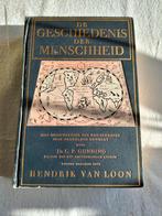 De Geschiedenis der Menschheid, door Hendrik Van Loon (1923), Ophalen of Verzenden, Zo goed als nieuw
