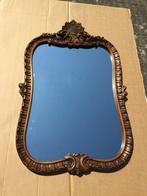 Grote antieke eiken spiegel, Antiek en Kunst, Ophalen