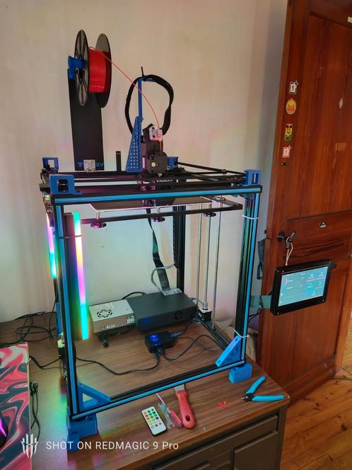 Vends ou échange tronxy x5sa pro full modifié 175€ FIXE, Informatique & Logiciels, 3D Imprimantes, Comme neuf, Enlèvement