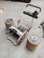 Raimondi berta sponsmachine, Ophalen, Gebruikt