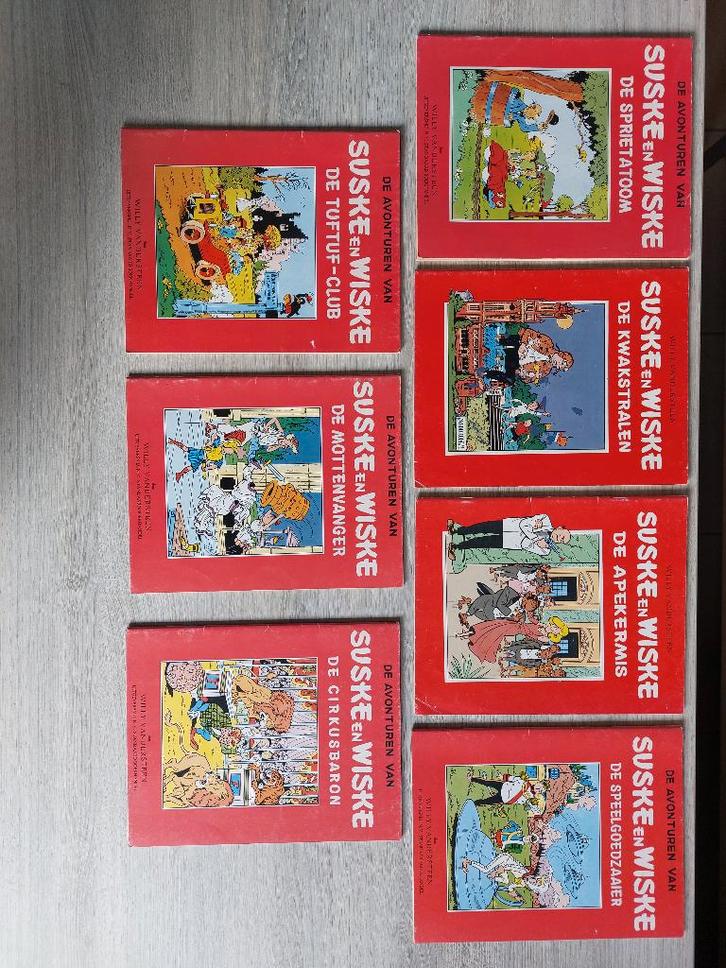 Strips Suske & Wiske, Boeken, Stripverhalen, Gelezen, Meerdere stripboeken, Ophalen of Verzenden