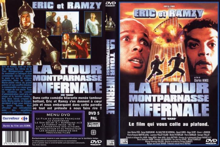 DVD " La Tour Montparnasse Infernale "  (Eric & Ramzy), Cd's en Dvd's, Dvd's | Komedie, Zo goed als nieuw, Actiekomedie, Alle leeftijden