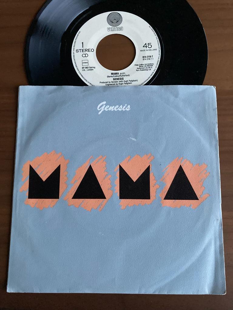 Genesis – Mama, Enlèvement, 7 pouces, Single