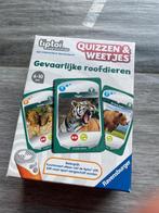 Tiptoi Quiz gevaarlijke roofdieren, Ophalen, Zo goed als nieuw, Ontdekken, Met geluid