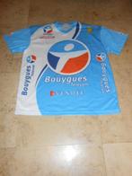 sport t-shirt Bouygues telecom maat: L, Ophalen of Verzenden, Gebruikt, Shirt