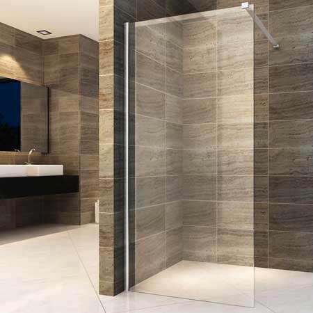 inloopdouche vaste wand B100/120/140 x H200 cm HELDER 8 mm, Bricolage & Construction, Chauffage & Radiateurs, Neuf, Radiateur