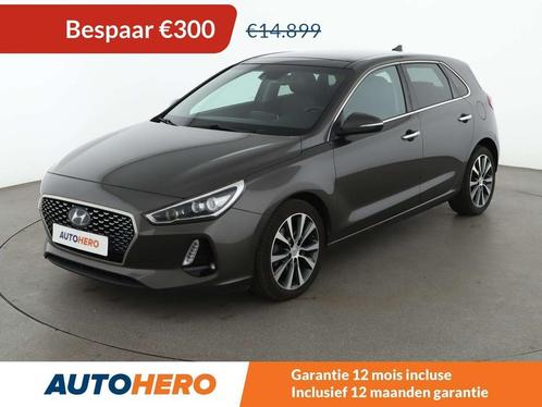 Hyundai i30 1.6 CRDi Premium (bj 2018, automaat), Auto's, Hyundai, Te koop, i30, ABS, Achteruitrijcamera, Airbags, Airconditioning