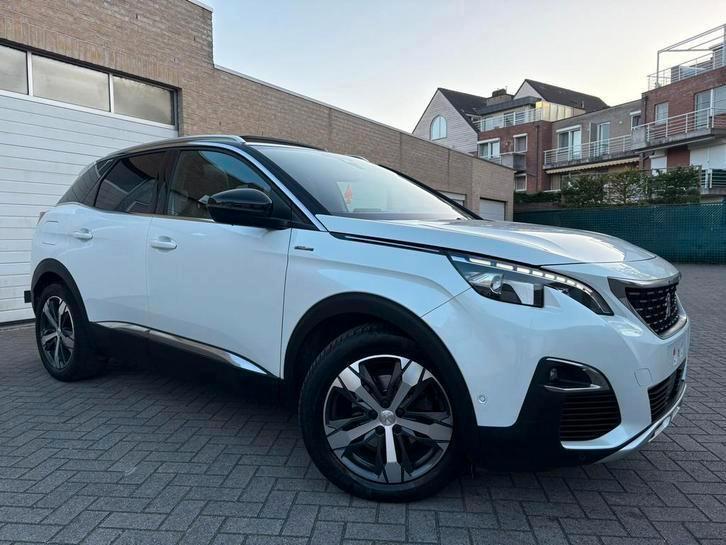 Peugeot 3008 Gt Line | 12 M Garantie | 123 Dkm|Benzine|2017|, Auto's, Peugeot, Bedrijf, Te koop, 360° camera, ABS, Achteruitrijcamera
