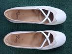 Open schoenen dames 42 Gabor, Ophalen, Wit, Gabor, Ballerina's