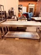 RVS werktafels in verschillende varianten in diverse maten, Ophalen of Verzenden